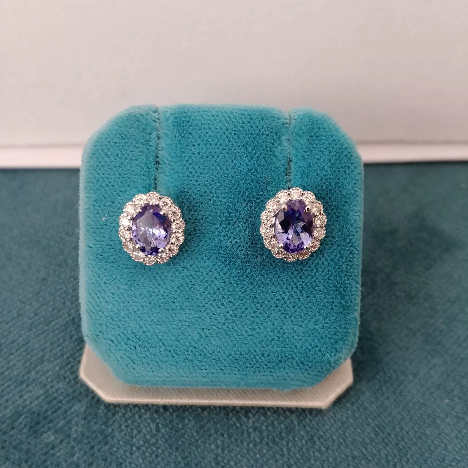 Orecchini Fiori di Tanzanite