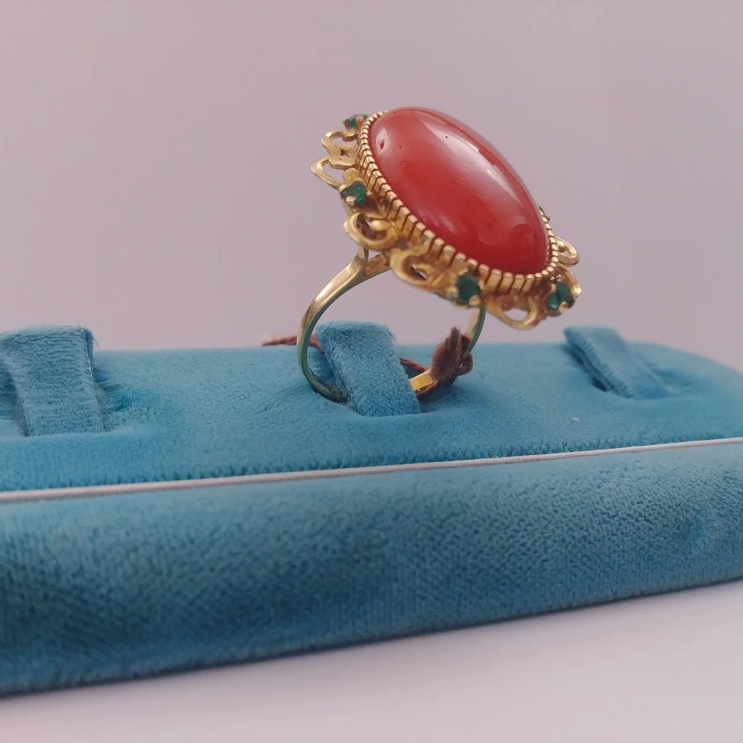 Anello Armonia di Corallo