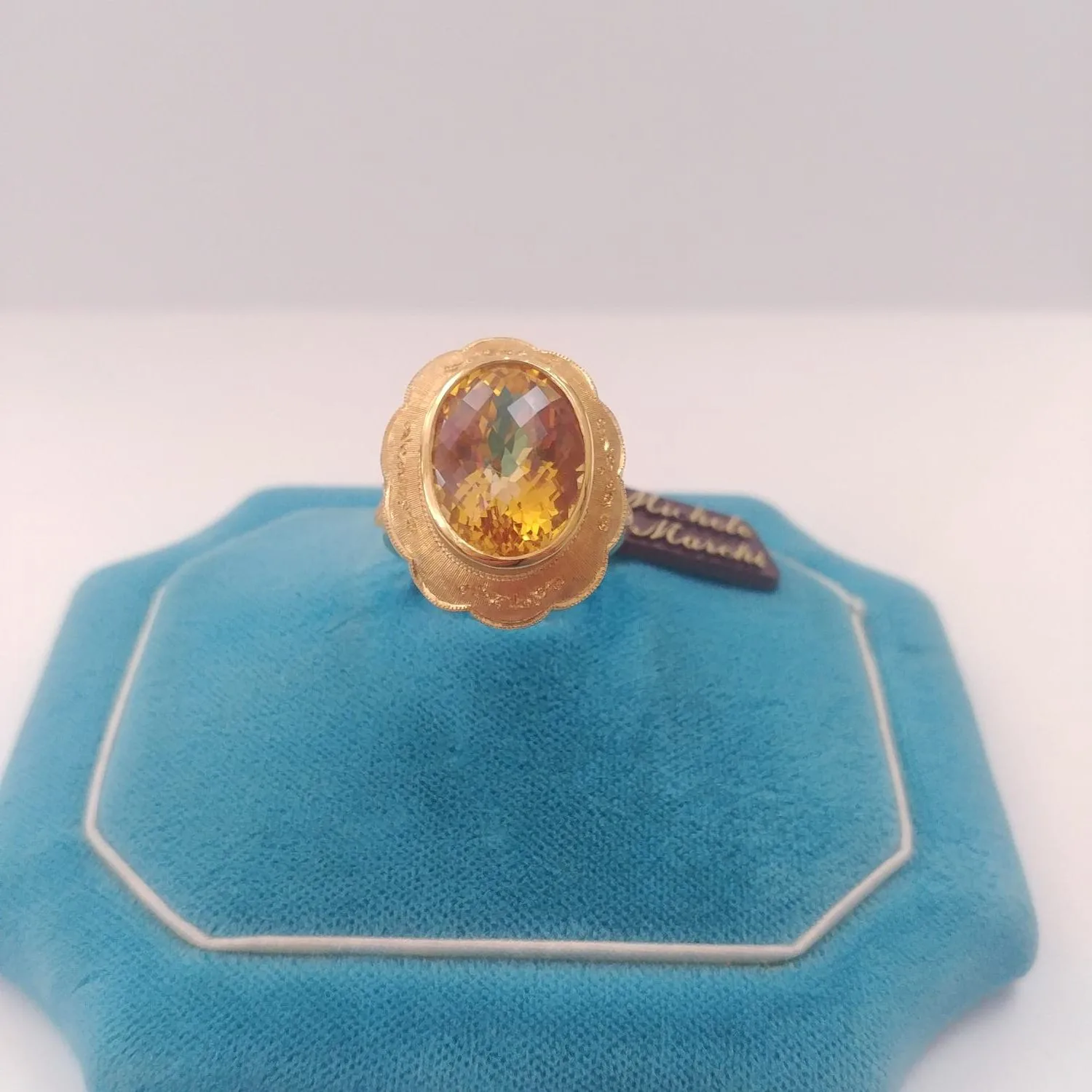 Anello Fiore di Quarzo