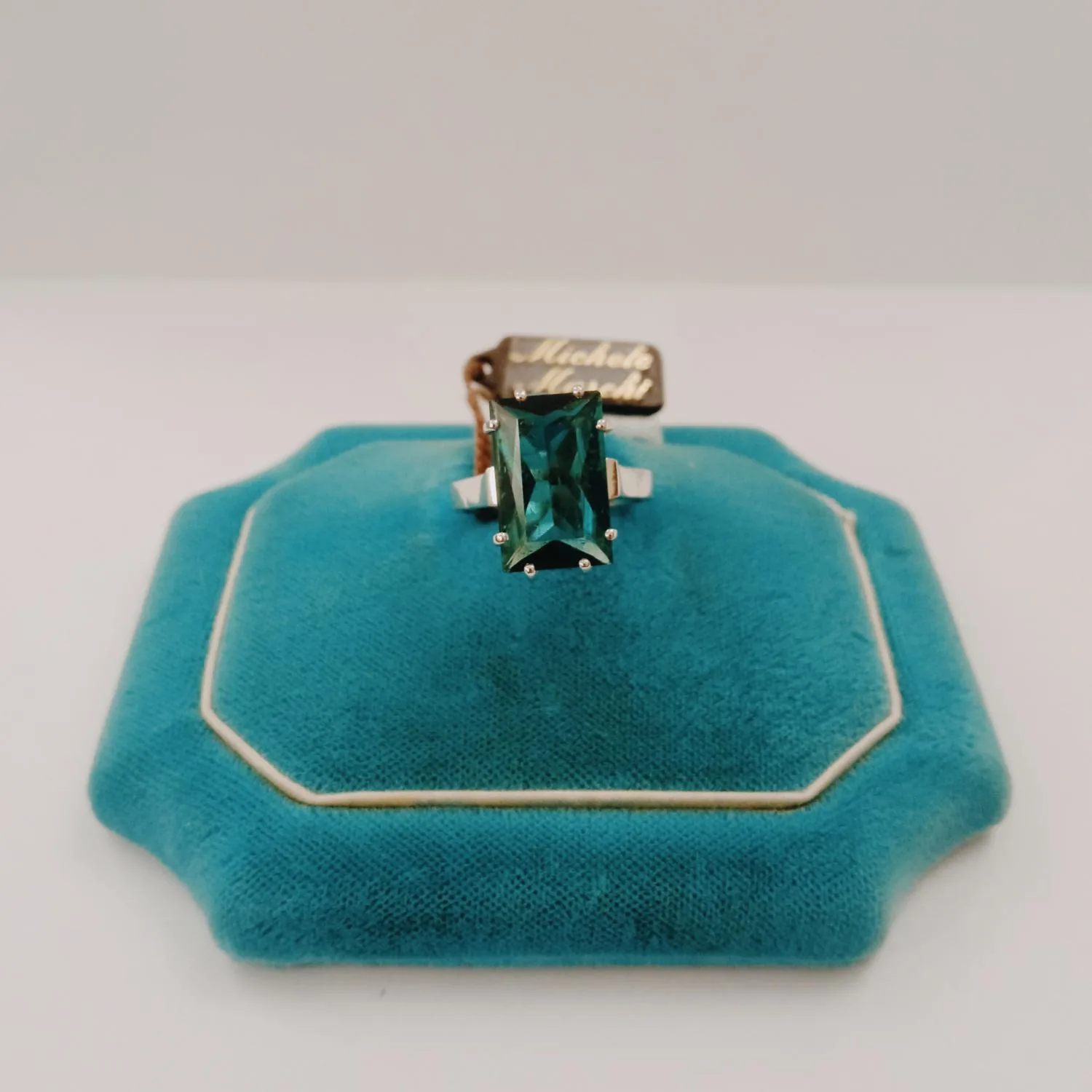 Anello con Indicolite