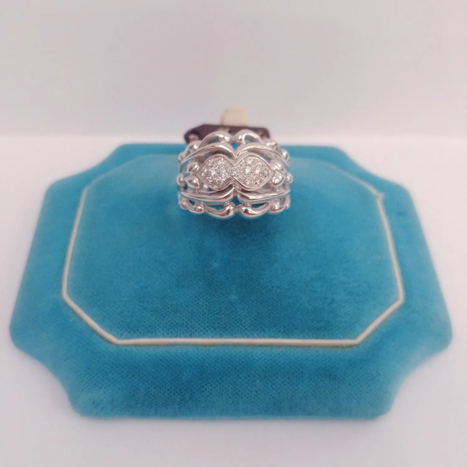 Anello Infinito Pavè