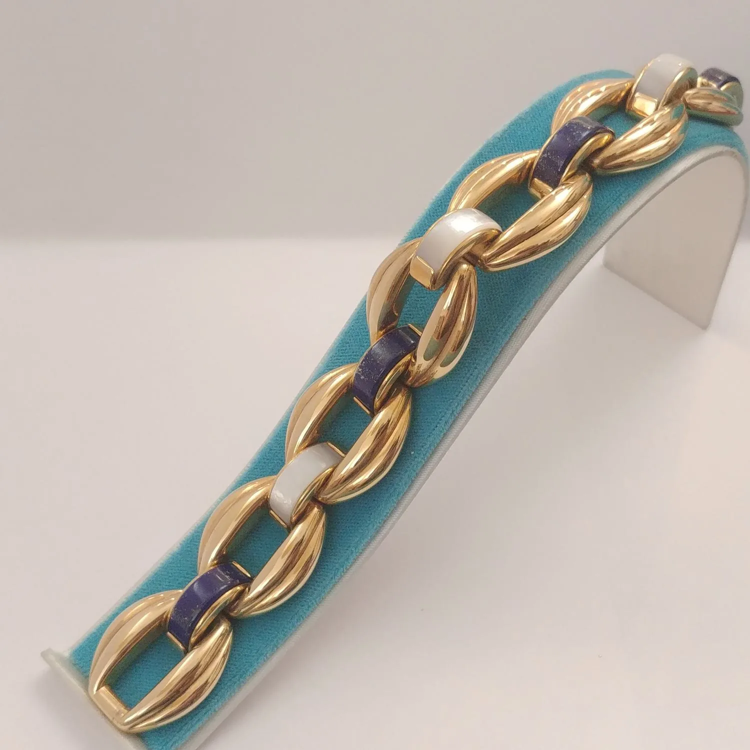 Bracciale a Catena Bicolore