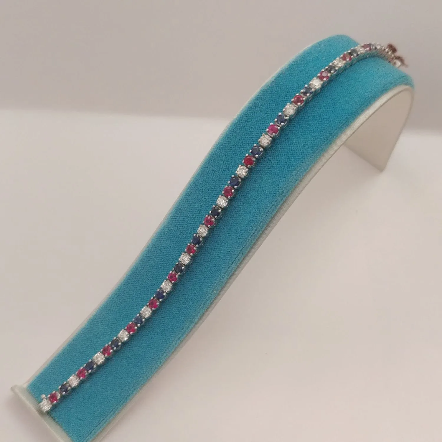 Bracciale Tennis Tricolore