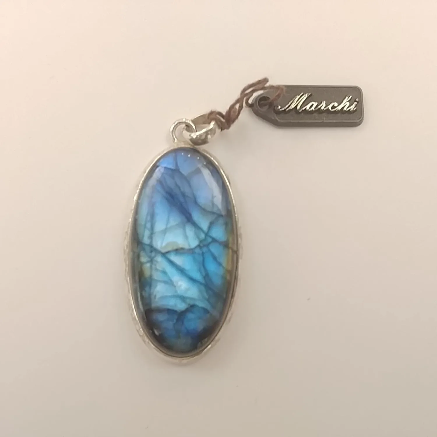 Ciondolo Ovale con Labradorite