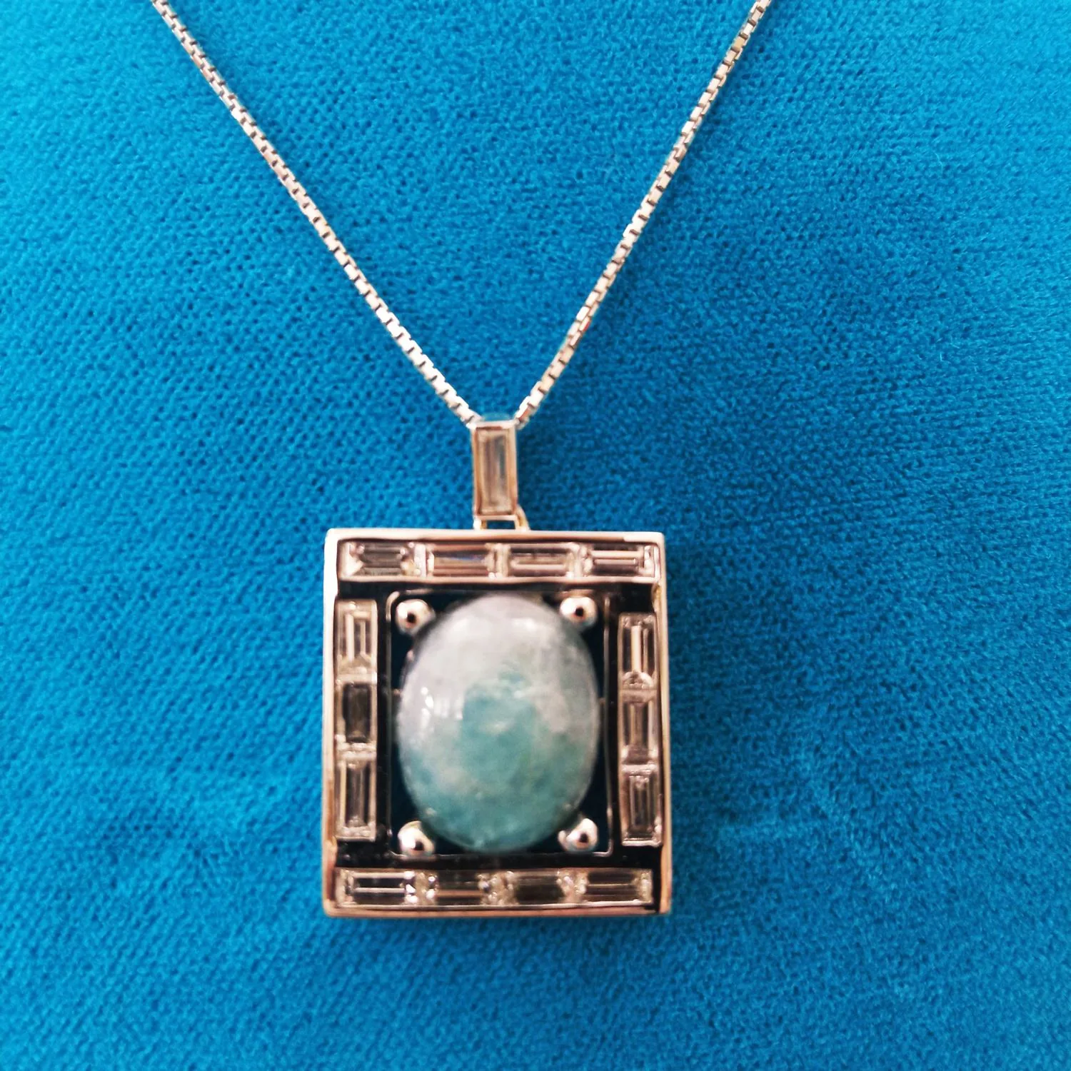 Ciondolo con Tormalina Paraiba