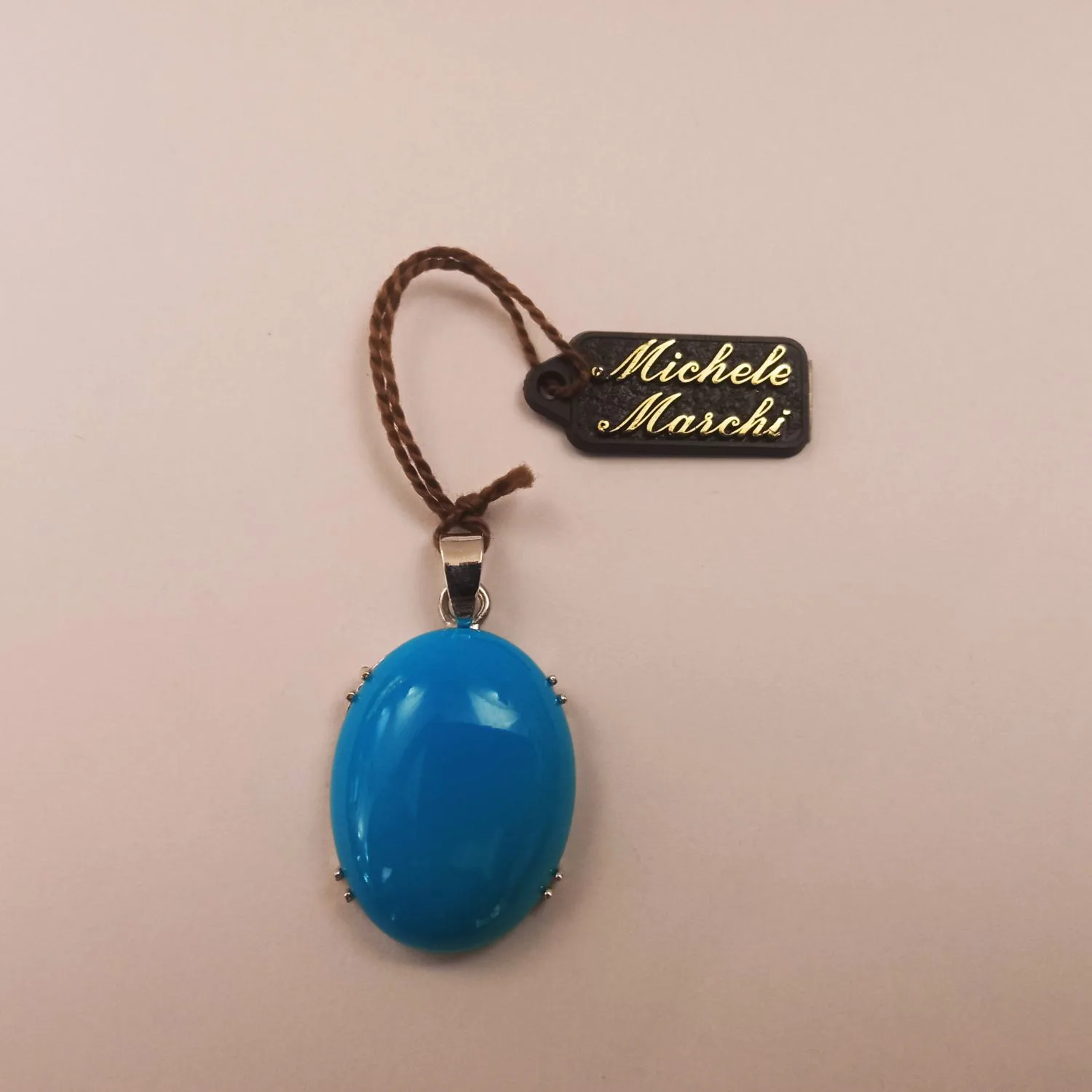 Ciondolo con Turchese Cabochon