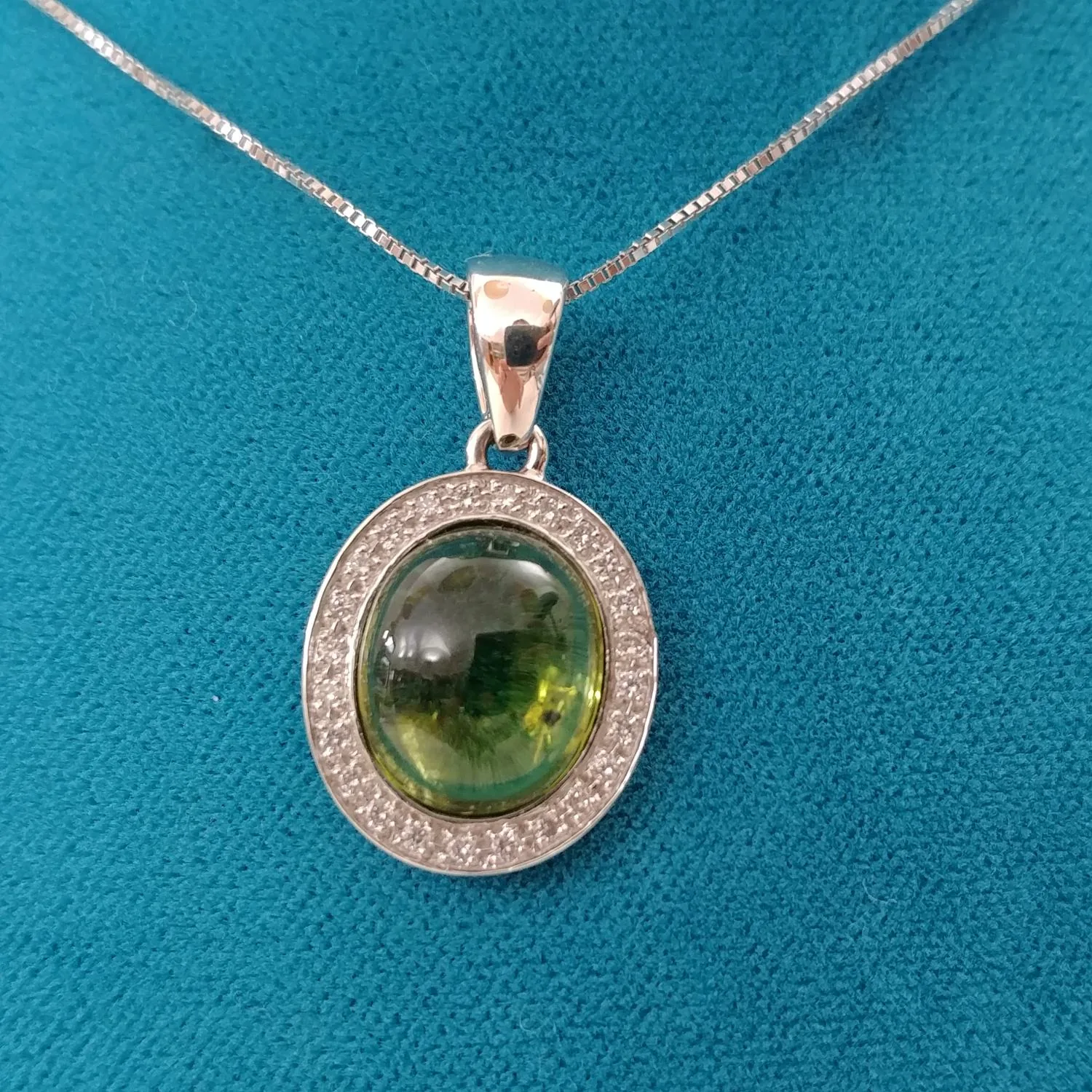 Ciondolo con Peridoto Verde