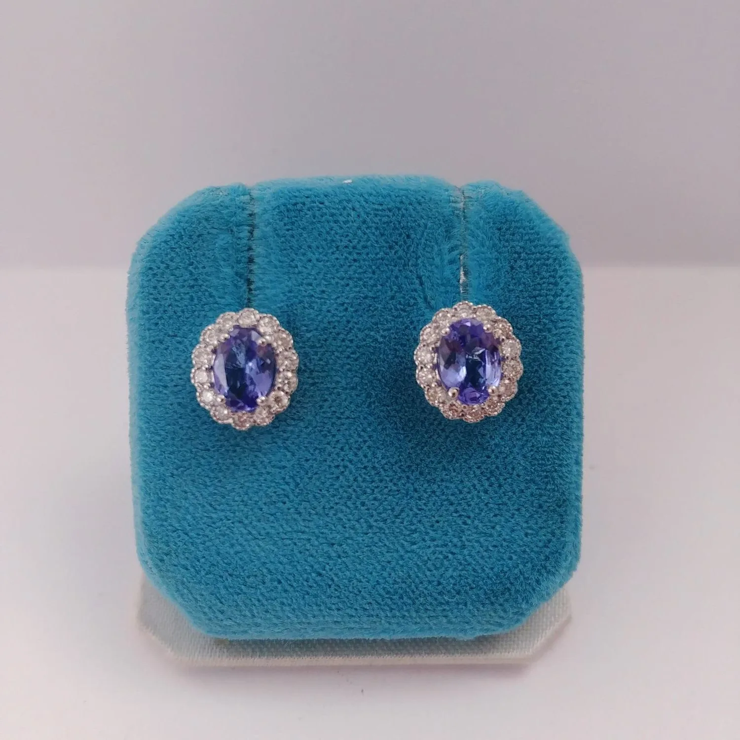 Orecchini Fiore di Tanzanite