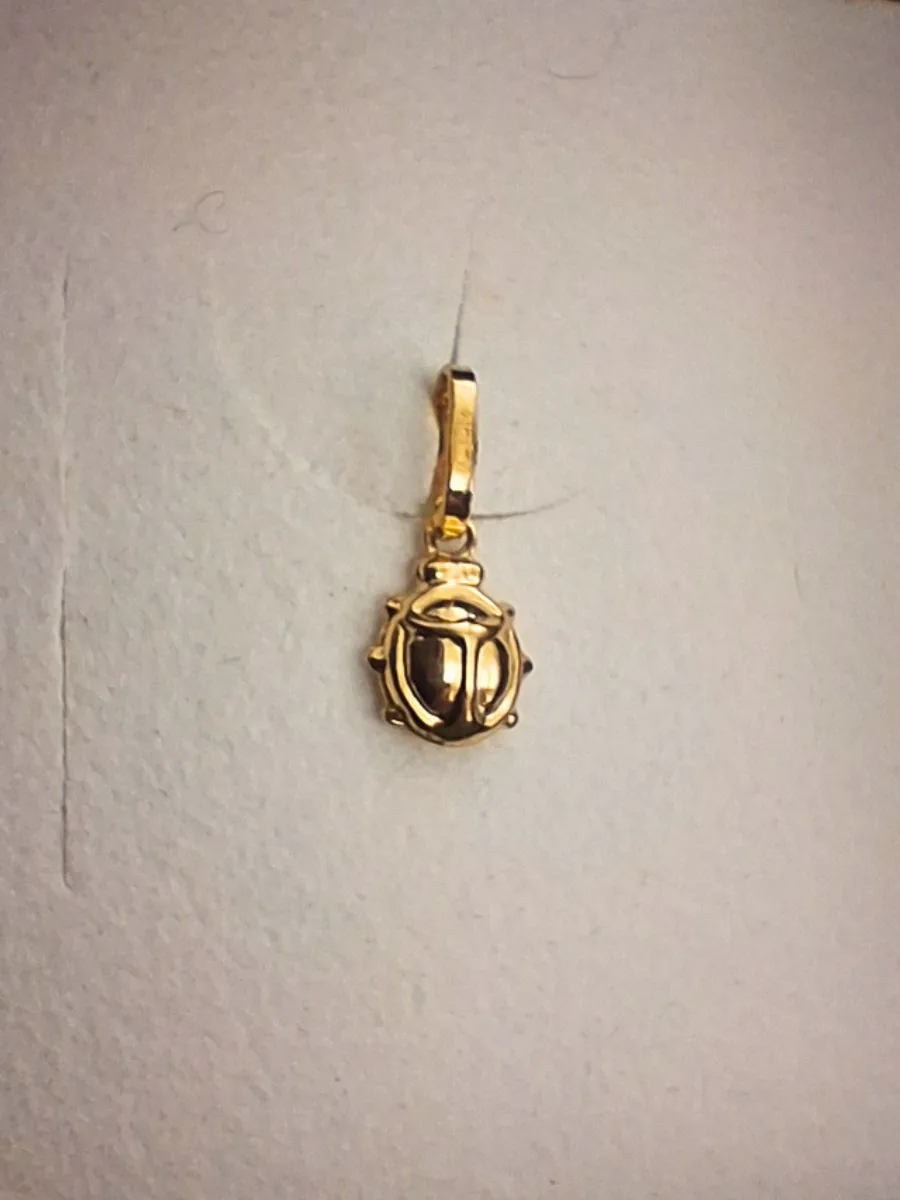 Ciondolo Coccinella d'Oro