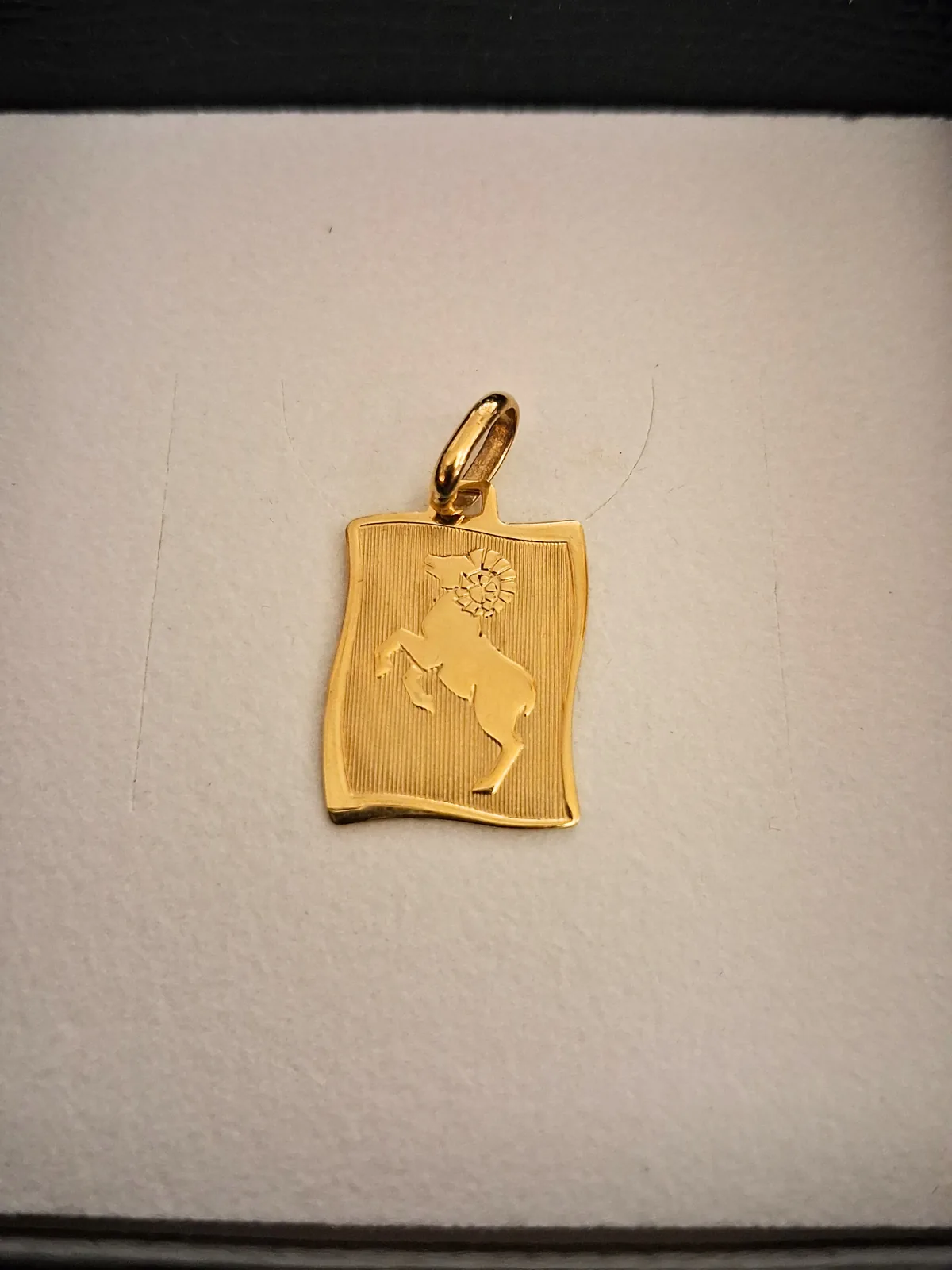 Ciondolo Medaglia Zodiacale Ariete